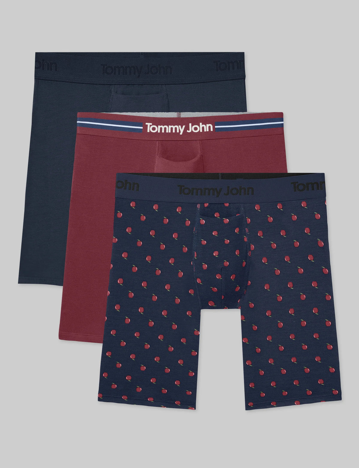 Second Skin Boxer Brief 8" (3-Pack)