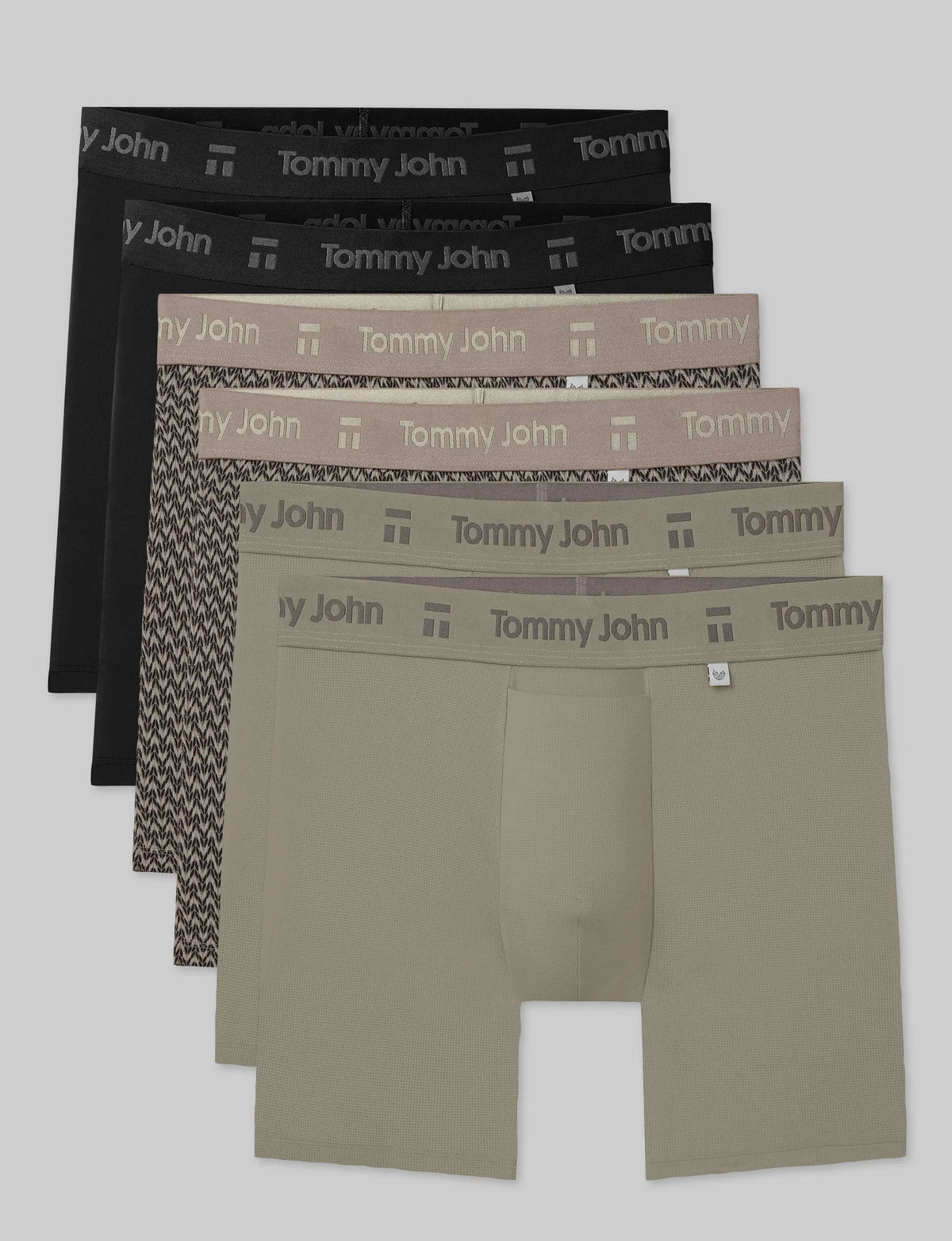 Air Mid-Length Boxer Brief 6" (6-Pack)