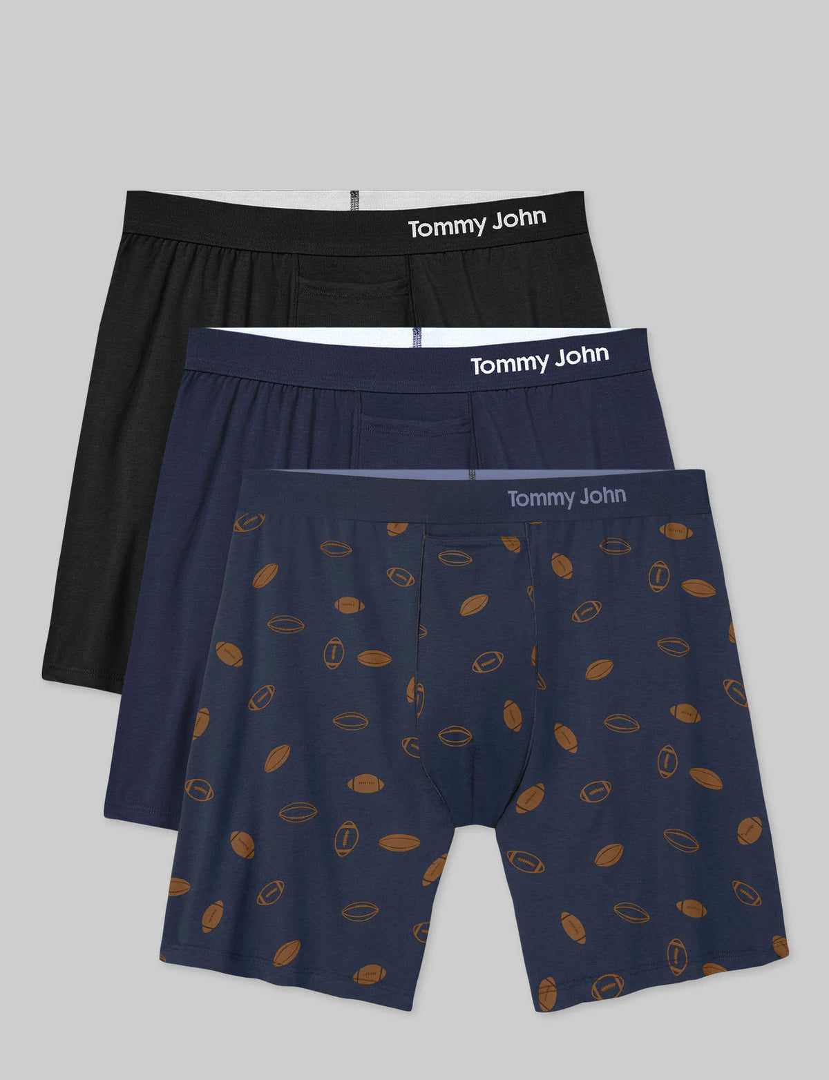 Cool Cotton Relaxed Fit Boxer 6" (3-Pack)