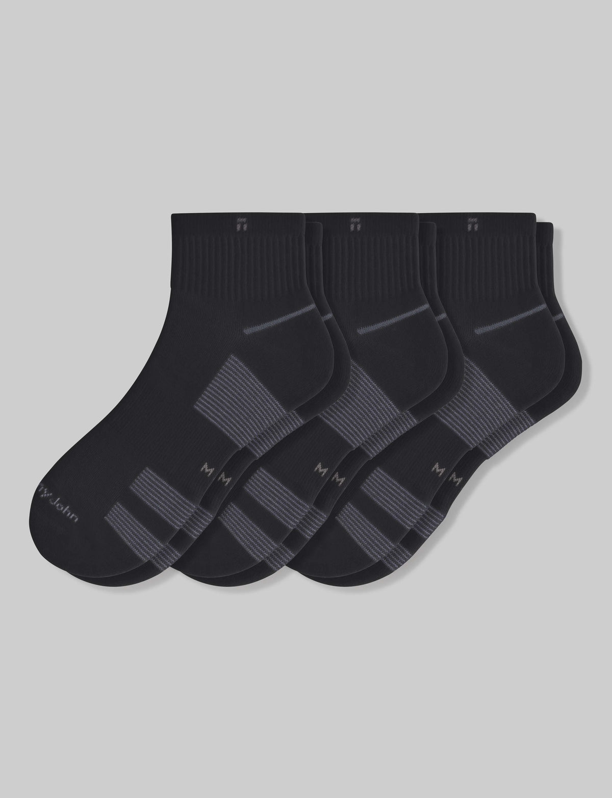 Performance Quarter Crew Sock (3-Pack)