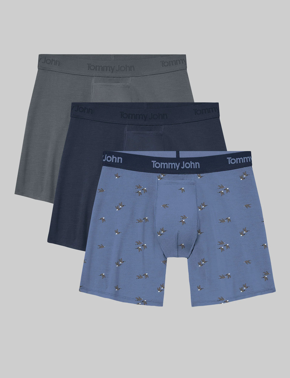 Second Skin Relaxed Fit Boxer 6" (3-Pack)
